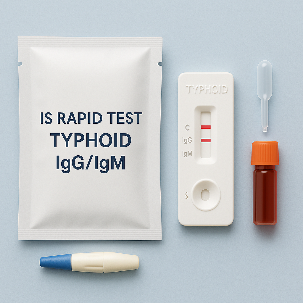 IS Rapid Test Typhoid IgG/IgM: Solusi Cepat Deteksi Tifoid